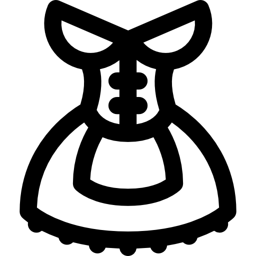 jurk Curved Lineal icoon