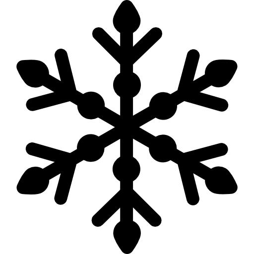 sneeuwvlok  icoon
