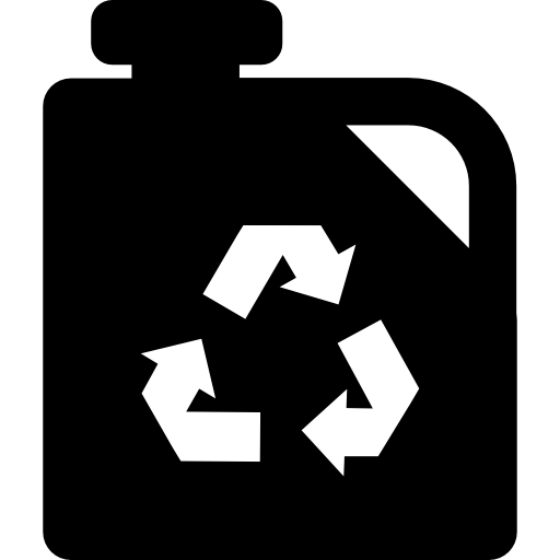 olie recyclen  icoon
