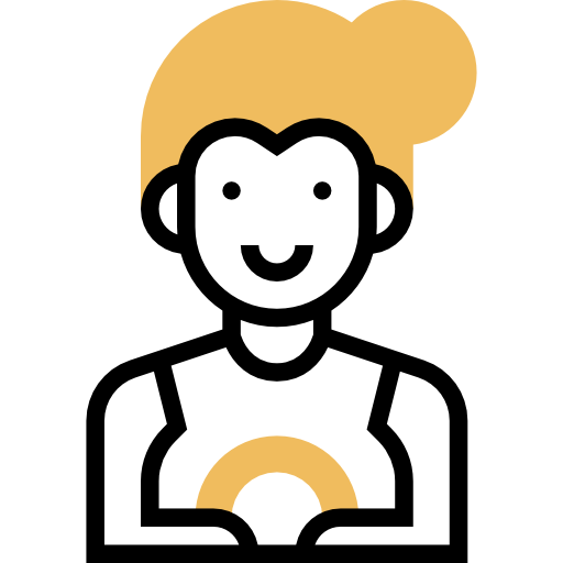体操選手 Meticulous Yellow shadow icon