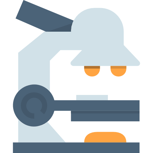 mikroskop dDara Flat icon