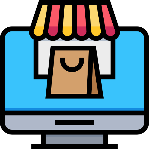 Online store Meticulous Lineal Color icon