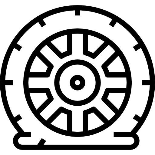 Спущенная шина dDara Lineal иконка