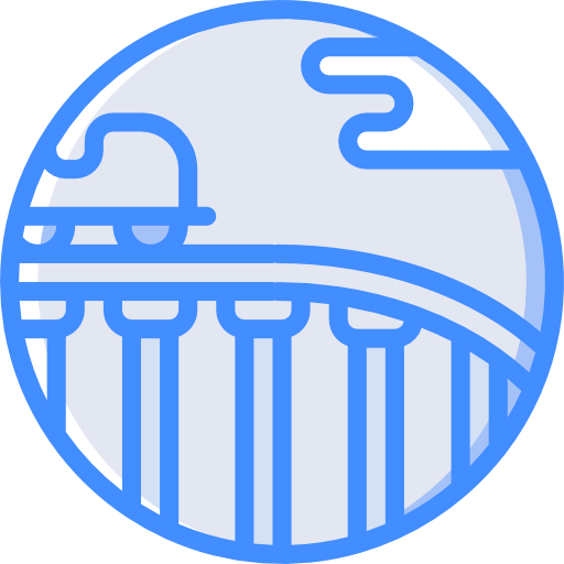 kolejka górska Basic Miscellany Blue ikona