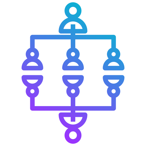 Organization Generic gradient outline icon