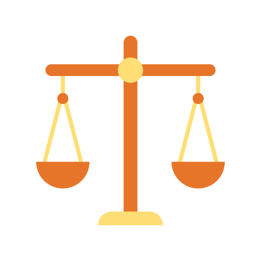 sprawiedliwość Generic color fill ikona