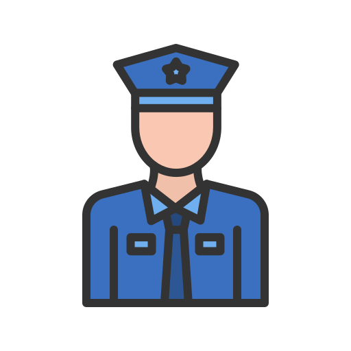 polizei Generic color lineal-color icon