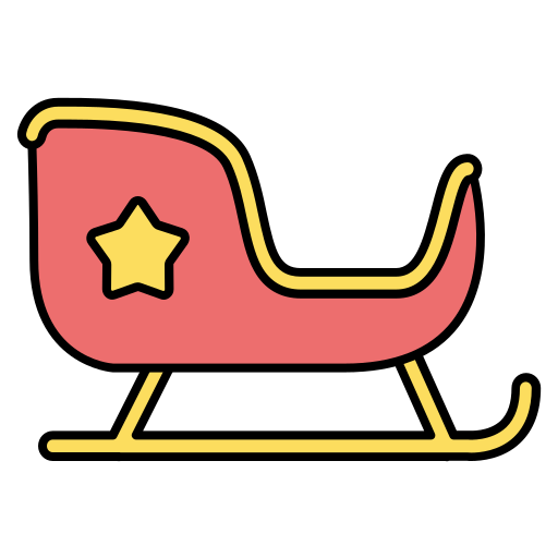 Sled Generic color lineal-color icon