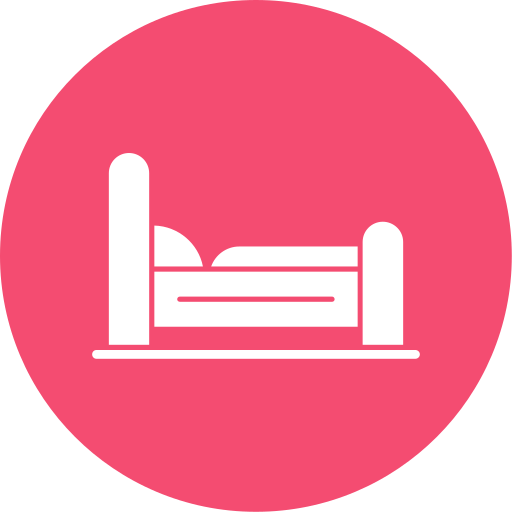 cama Generic color fill icono