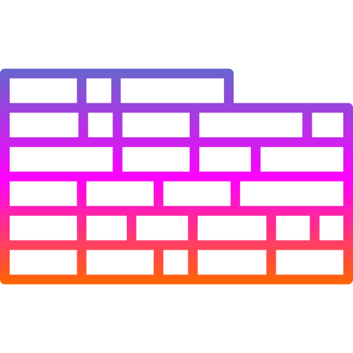 mur Generic gradient outline Icône