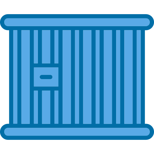 gevangeniscel Generic color lineal-color icoon