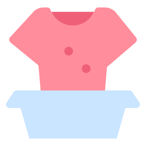 옷 세탁 Generic color fill icon