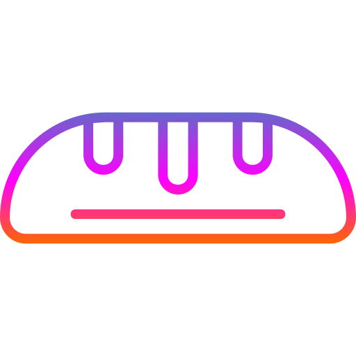 un pan Generic gradient outline icono