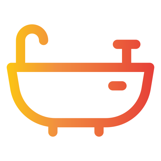 浴槽 Generic gradient outline icon