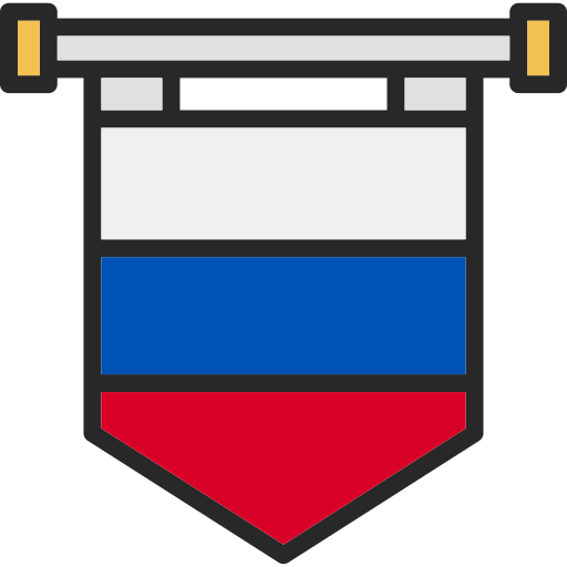 Rusia Generic color lineal-color icon