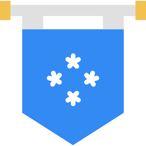 Micronesia Generic color fill icon