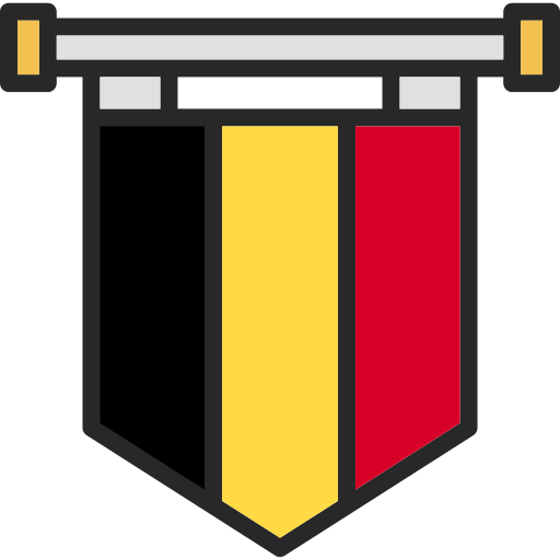 벨기에 Generic color lineal-color icon