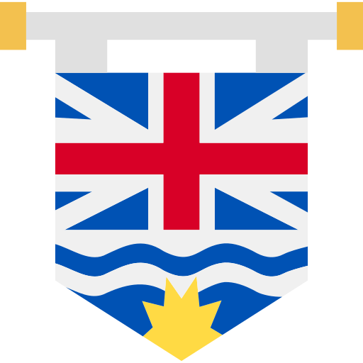 British columbia Generic color fill icon