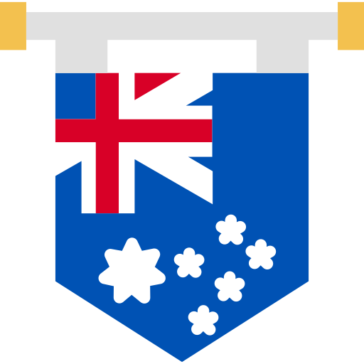 australia Generic color fill icona