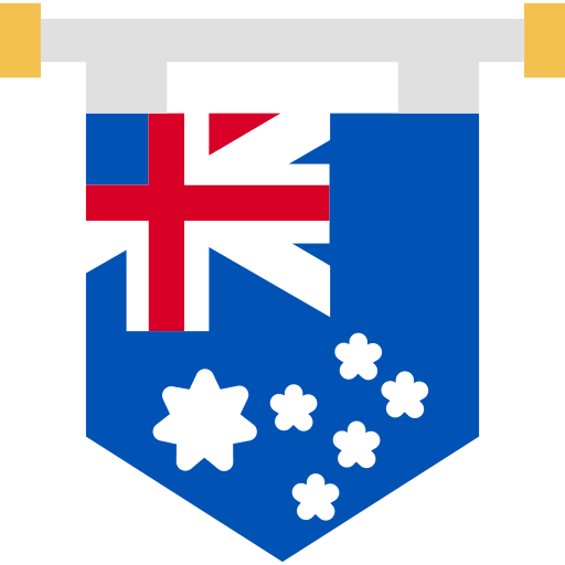 australië Generic color fill icoon