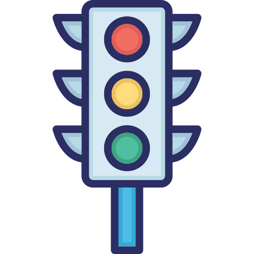 Stop light Generic color lineal-color icon