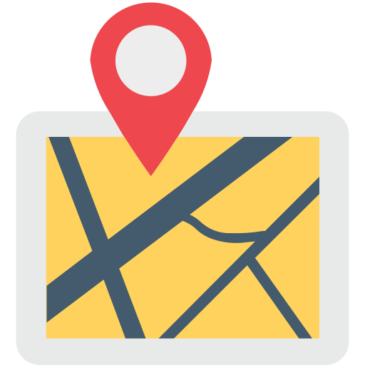 GPS Generic color fill icon