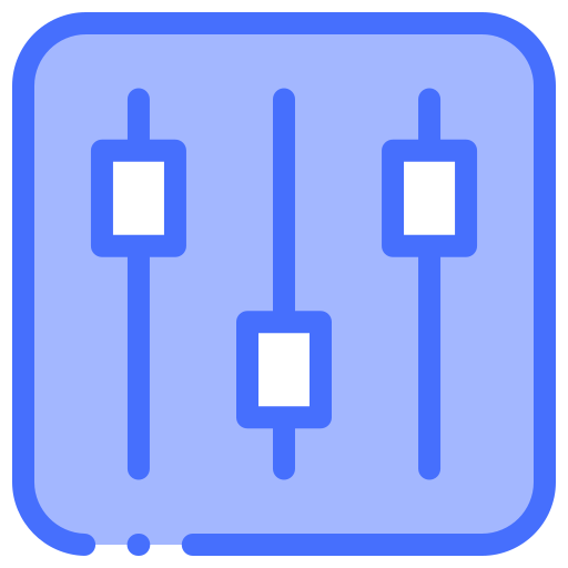 Controls Generic color lineal-color icon
