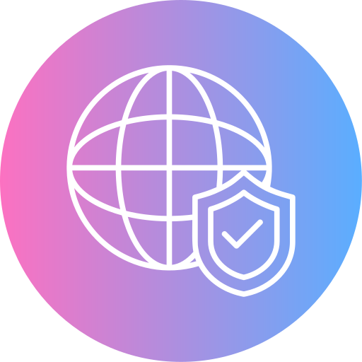 Internet security Generic gradient fill icon