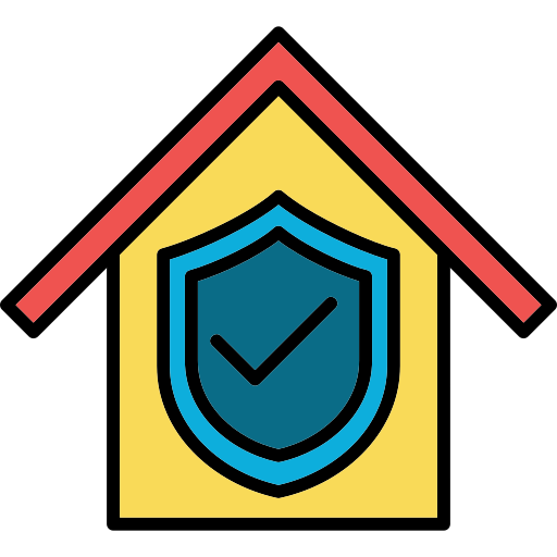 住宅保険 Generic color lineal-color icon