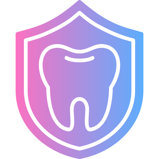 ubezpieczenie stomatologiczne Generic gradient fill ikona
