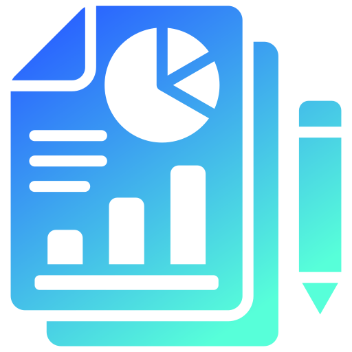 document Generic gradient fill Icône