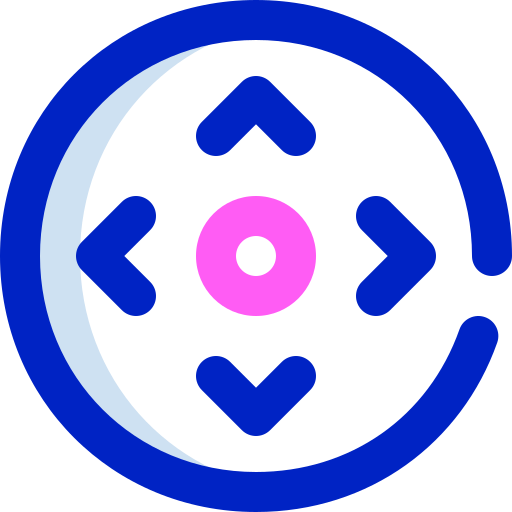 Controller Super Basic Orbit Color icon