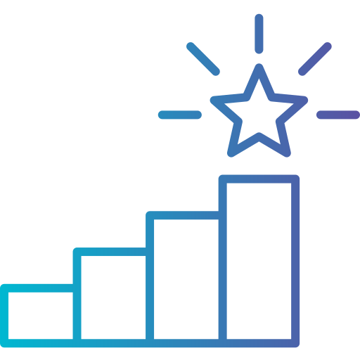 succes Generic gradient outline icoon