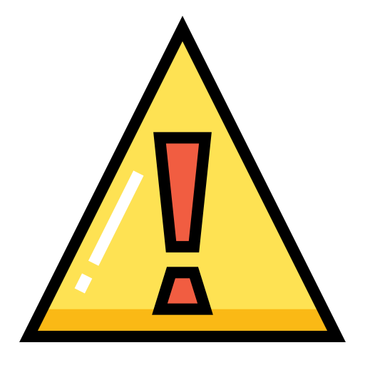znak ostrzegawczy Generic color lineal-color ikona