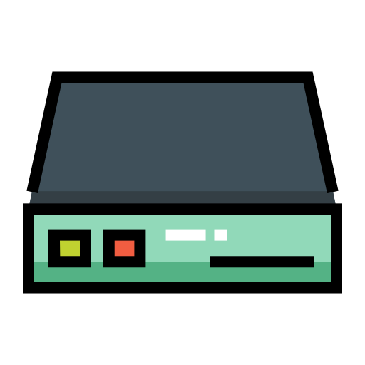 Хостинг-сервер Generic color lineal-color иконка
