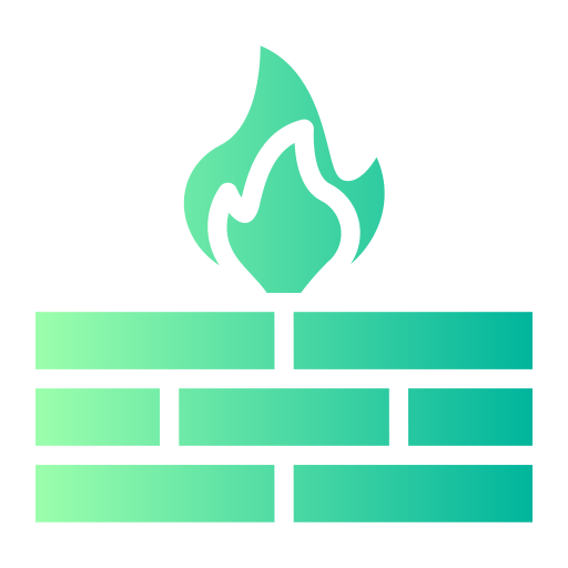 firewall Generic gradient fill icoon