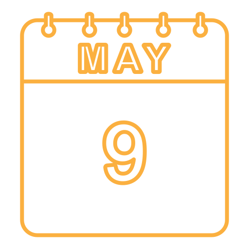 May Generic color outline icon