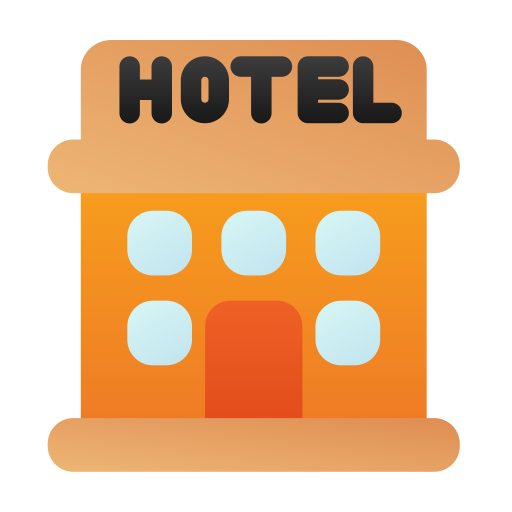 호텔 Generic gradient fill icon
