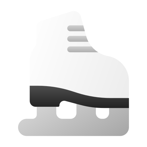 Обувь для катания на коньках Generic gradient fill иконка