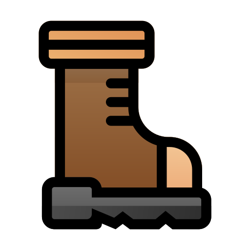 Boots Generic gradient lineal-color icon