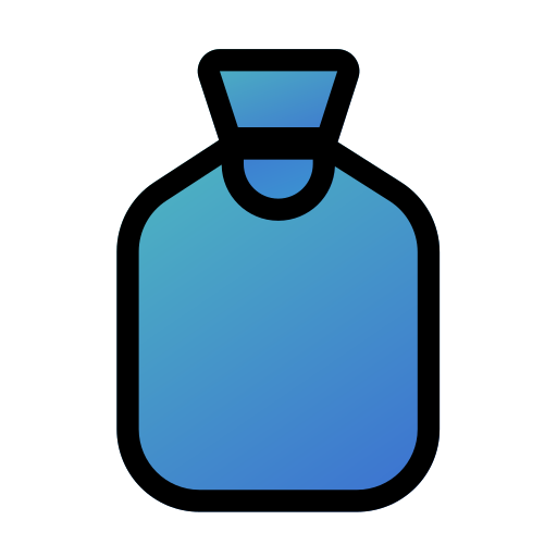butelka gorącej wody Generic gradient lineal-color ikona