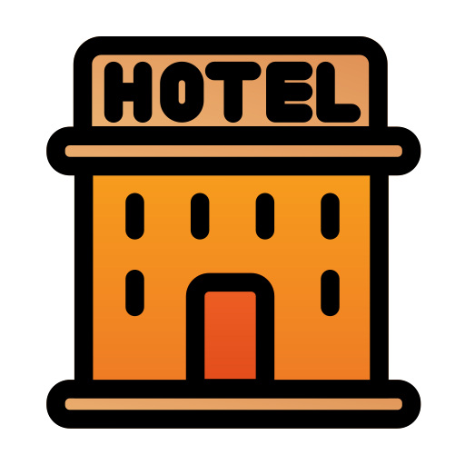hotel Generic gradient lineal-color ikona
