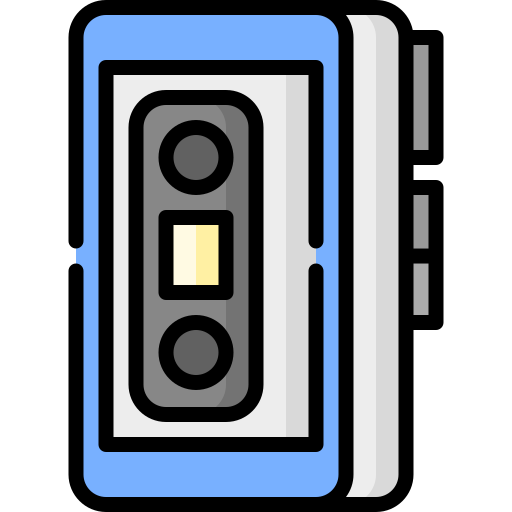 Audio player Special Lineal color icon