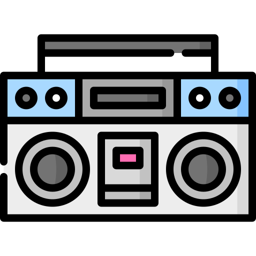 Boombox Special Lineal color icon