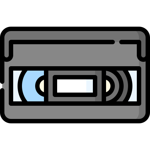video cassete Special Lineal color Ícone