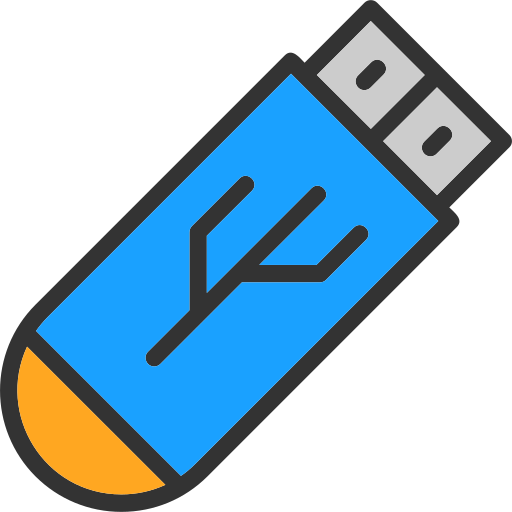 Usb Generic color lineal-color icon