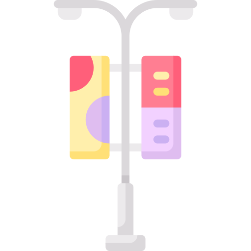 poste de luz Special Flat icono