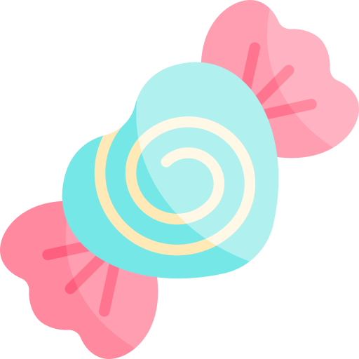 dulce Kawaii Flat icono