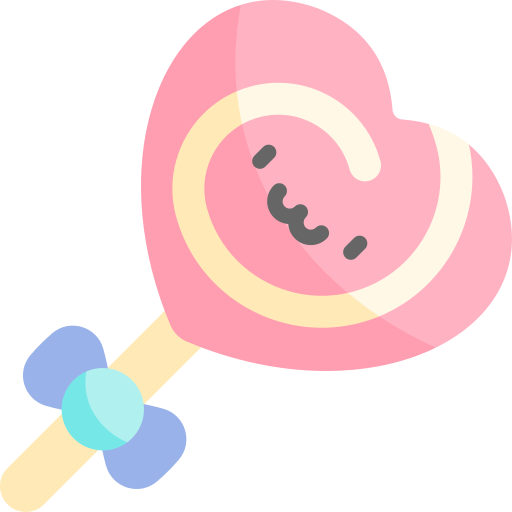 Lollipop Kawaii Flat icon
