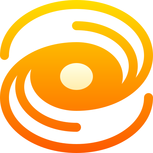 blackhole Basic Gradient Gradient icono